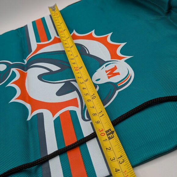 NFL Miami Dolphins Drawstring Bag, 17" x 13" - Picture 13 of 15